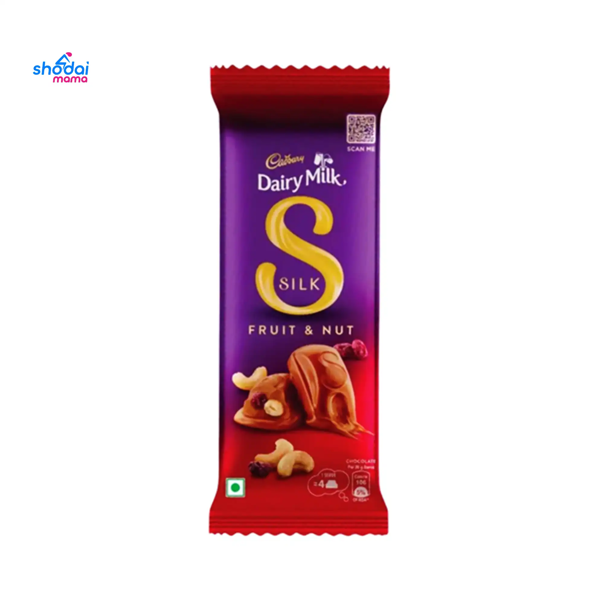 Cadbury Dairy Milk Silk Fruit & Nut Chocolate 55gm
